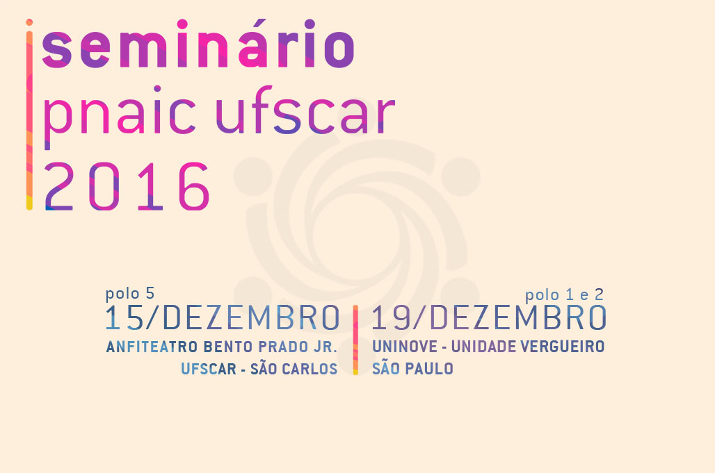 Seminário Final PNAIC/UFSCar