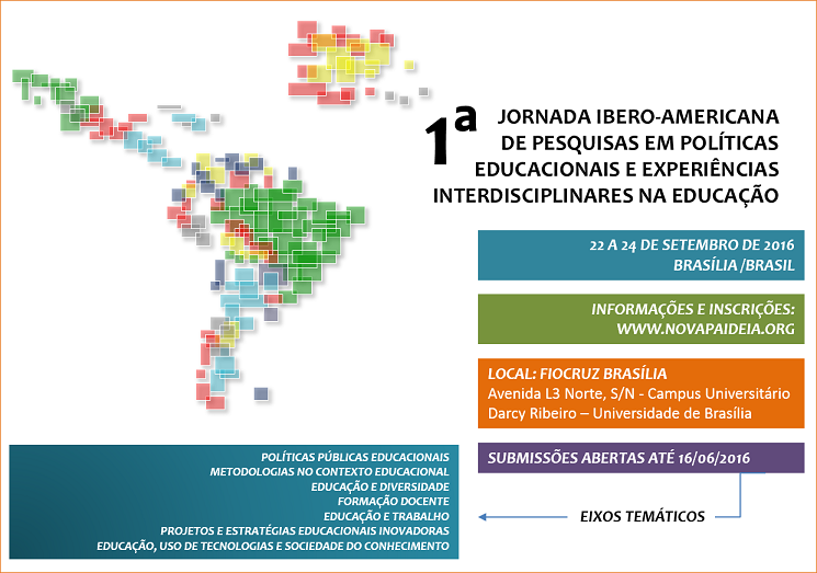 I Jornada Ibero-Americana de Pesquisas em Políticas Educacionais e Experiências Interdisciplinares na Educação
