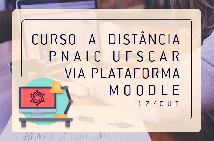 Inscrições para o Curso a Distância PNAIC UFSCar 2016